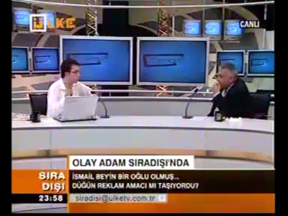 ÜLKE TV SIRADIŞI İSMAİL DENGİZ CANLI YAYIN 1