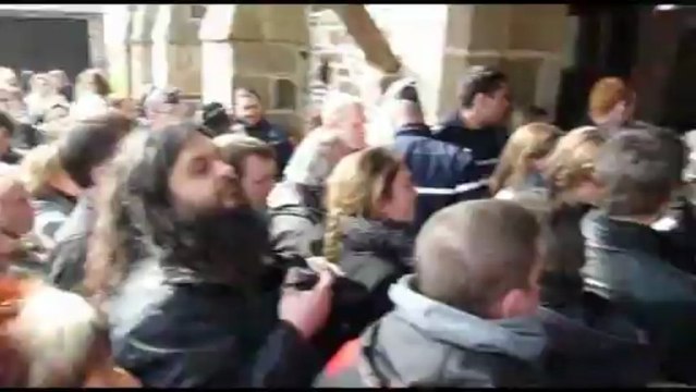 Jour de colère au Mont-Saint-Michel, mercredi 3 avril 2013