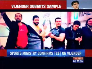 Vijender Singh finally submits samples
