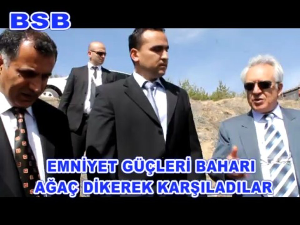 Emniyet Güçleri Baharı Ağaç Dikerek Karşıladılar...