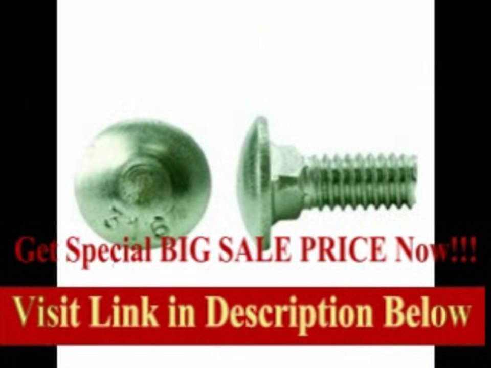 [BEST PRICE] DrillSpot 1/2-13 x 4-1/2 316 Stainless Steel Round Head Carriage Bolt