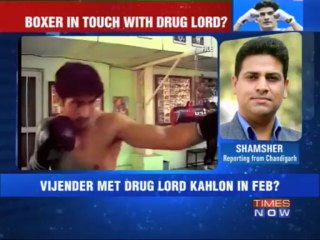 Vijender in touch with drug lord?
