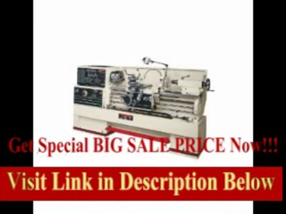 [BEST PRICE] JET GH-1440ZX-TAK Lathe with Taper Attachment Installed