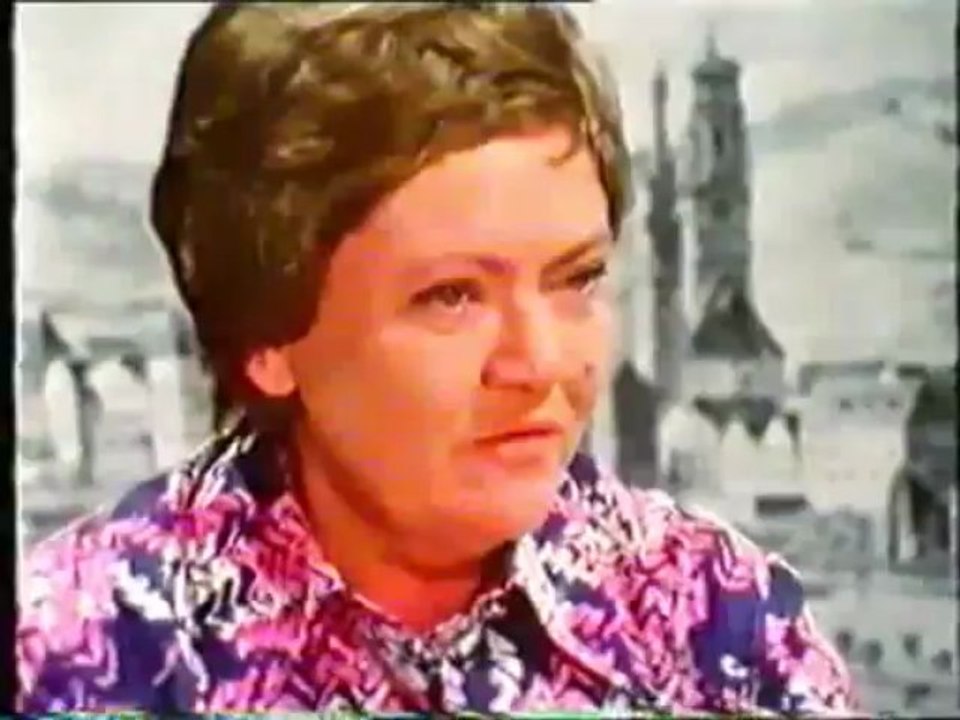 Magda Hain - Fernsehinterview mit der berühmten Sängerin 1971