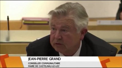 Intervention au Conseil de l'Agglomération de Montpellier