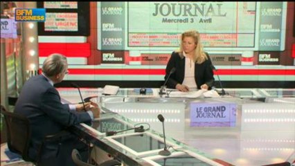 Philippe Marini, président de la commission des finances au Sénat dans Grand Journal - 3 avril 1/4
