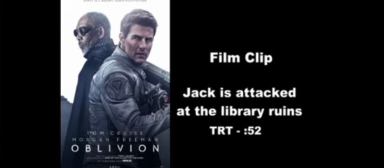 Oblivion Jack is attacked at the library ruins
