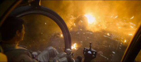 Oblivion Jack finds a crash survivor