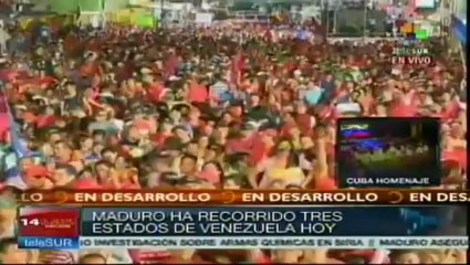 El 14A será una victoria histórica del pueblo obrero: Maduro
