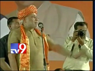 Narendra Modi speaks at BJP foundation day celebrations