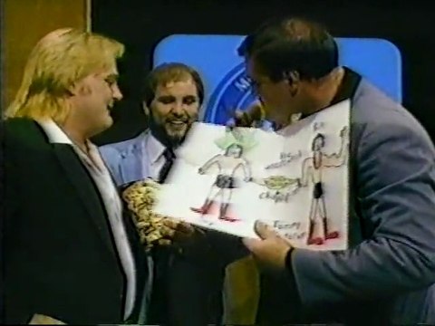 RICKY STEAMBOAT & JAY YOUNGBLOOD VS JIM NELSON & BEN ALEXANDER