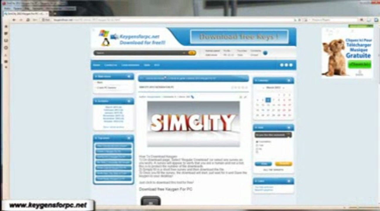 SimCity 5 Keygen Crack / Générateur de code / FREE DOWNLOAD