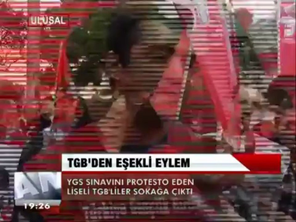 TGB'den Eşekli Eylem