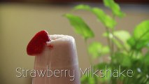 Strawberry Milkshake Recipe by Annuradha Toshniwal [HD]