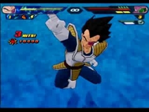 Vegeta scooter vs 3 Guerriers