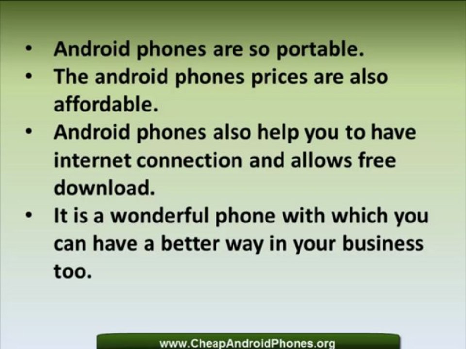 5 Reasons Why You Should Buy an Android Phones