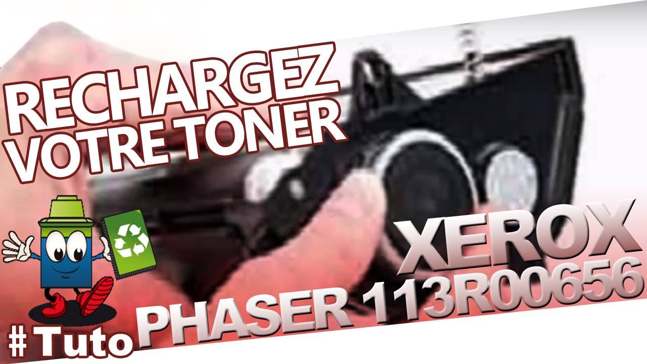 Recharger facilement une  cartouche laser XEROX 4500 Phaser