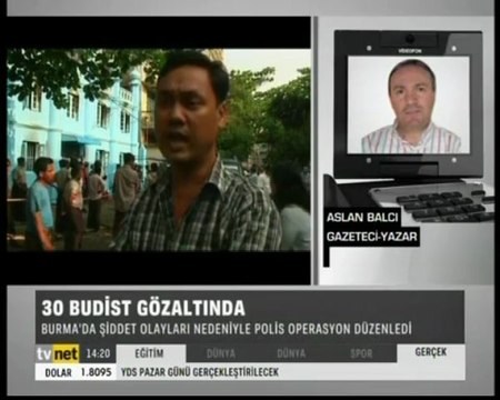 Burma'da 30'u Budist 42 Kişi gözaltına alındı - Ahmet Rıfat Albuz TVNET