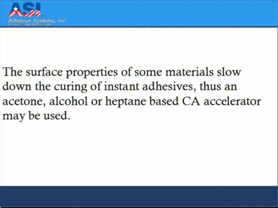 Why Are Cyanoacrylate Accelerators Utilized?
