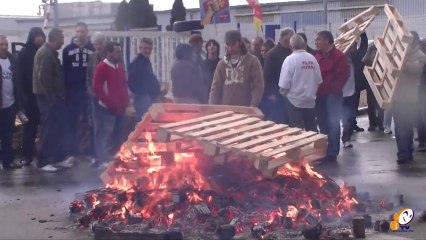 Les salariés de Pilpa en grève aujourd'hui pour protester contre la fermeture de leur usine de Carcassonne.