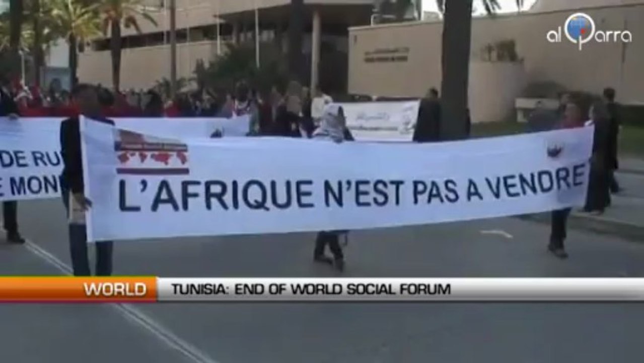 Tunisia: End of the world Social Forum