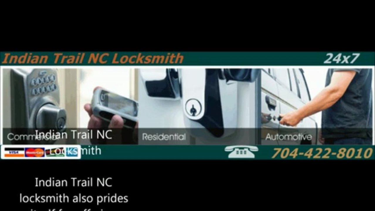 Indian Trail NC Locksmith | Locksmith Indian Trail NC