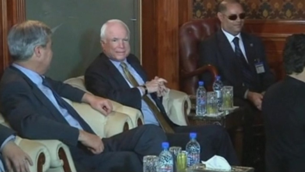 John McCain in Libya