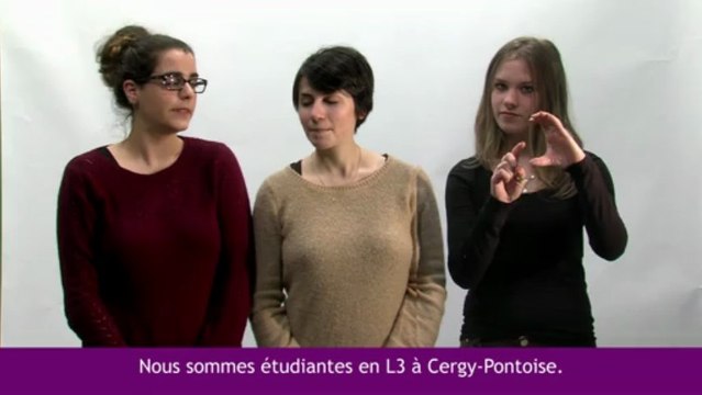 Mission handicap à l'Université de Cergy-Pontoise