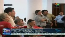 Paraguay: alianza electoral entre liberales y UNACE