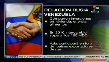 Relación Rusia- Venezuela