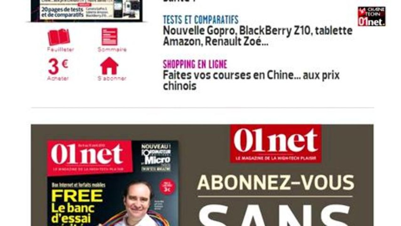 01Net, successeur de Micro Hebdo, arrive en kiosque !