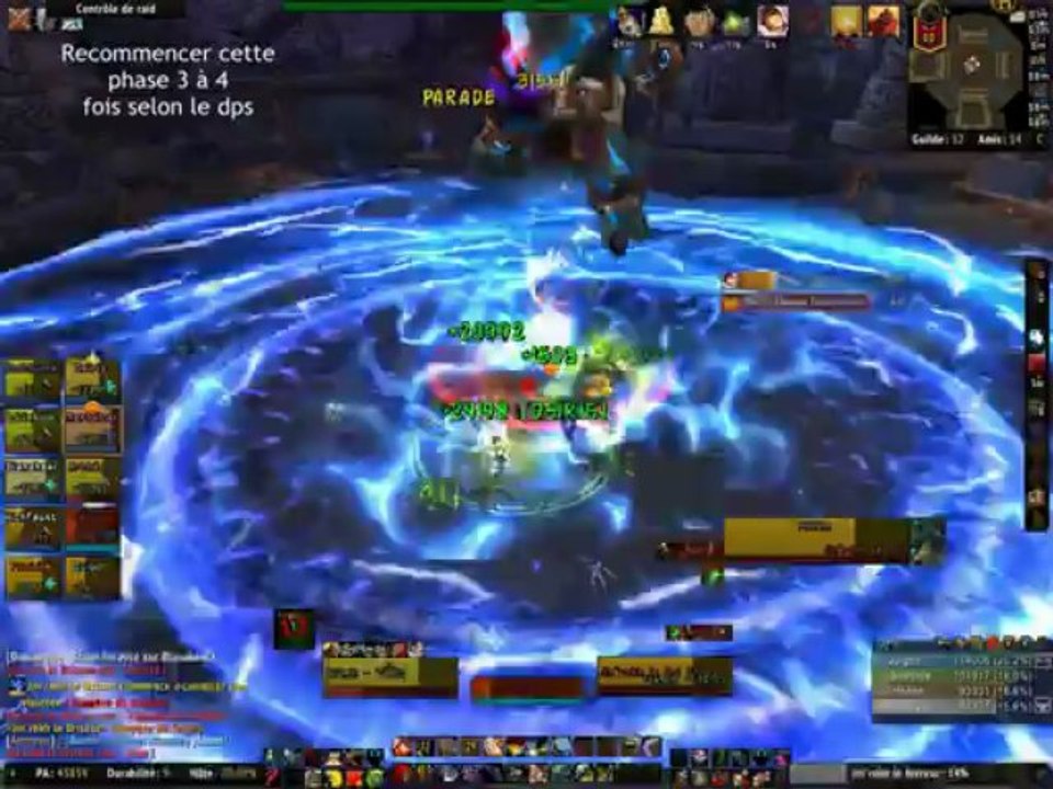 WOW RAID TRONE  strat - video intro 5.2 + video try rastas vs jin roch