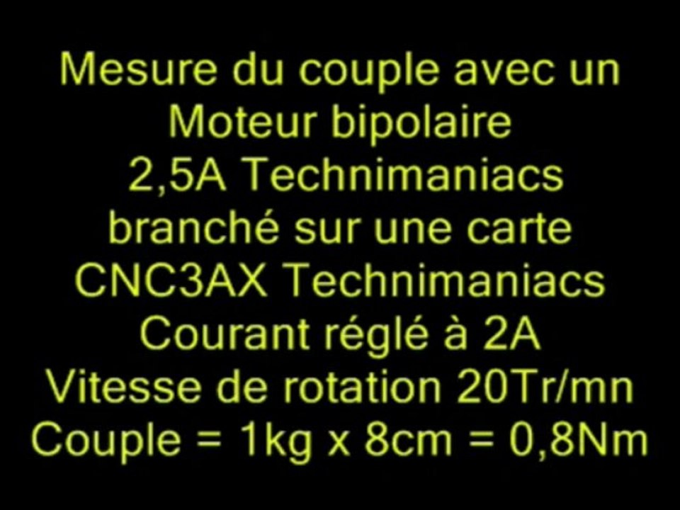 Couplemètre dynamique