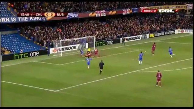 Chelsea 1-0 Rubin Kazan (Gol de Torres) UEFA EUROPA LEAGUE