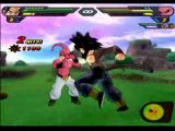 Goku ssj4 vs 5 Guerriers