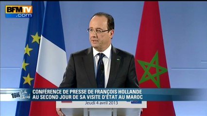 Hollande sur Augier: "je ne connais rien de ces activités" - 04/04