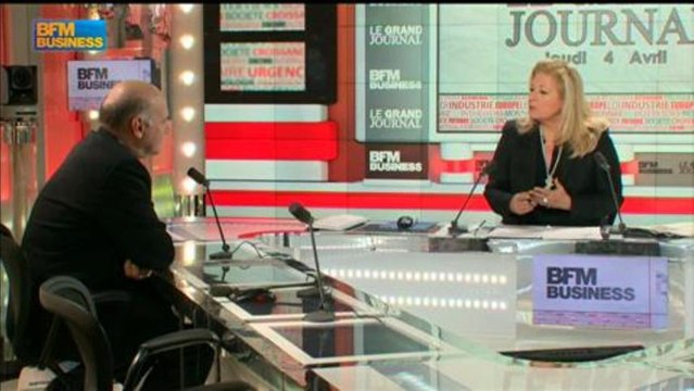 Stéphane Roussel, président directeur général de SFR dans Le Grand Journal - 4 avril 1/4