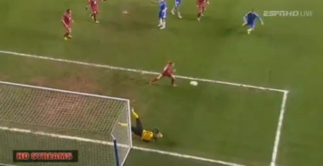 Chelsea vs Rubin Kazan 2:0 Moses