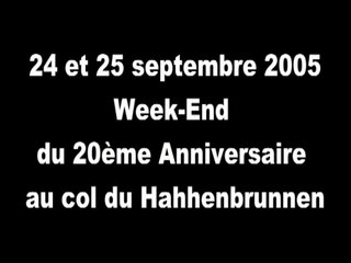 Week-end au col du Hahnenbrunnen