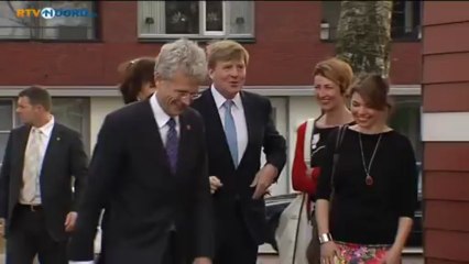Kroonprins Willem-Alexander opent hoofdkantoor GasTerra - RTV Noord