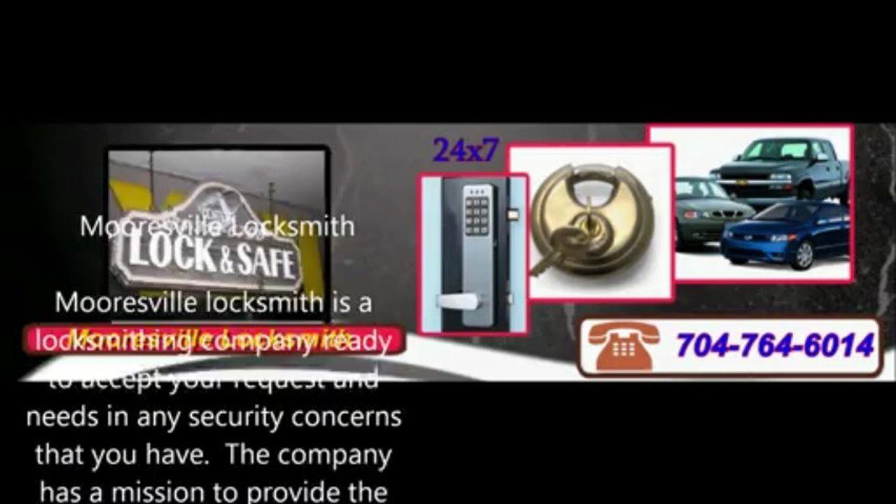 Mooresville Locksmith | Locksmith Mooresville