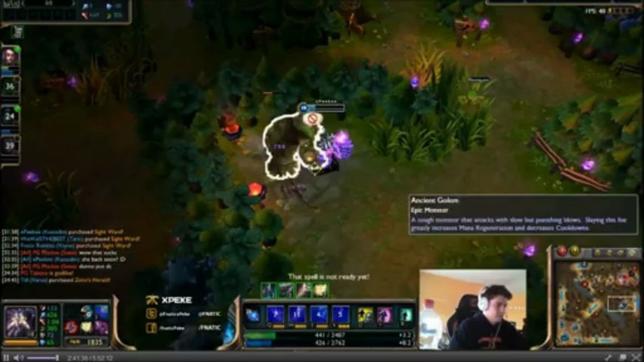 xPeke retente la backdoor - League of legends - team-aaa.com