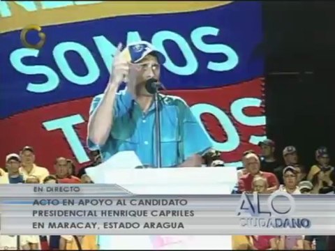 Capriles: Nosotros lo que tenemos es pueblo parejo en todos lados
