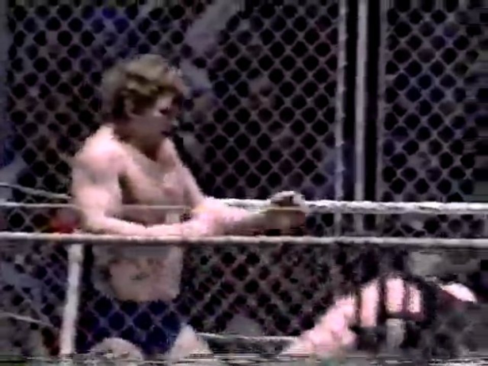 BOB BACKLUND VS SGT SLAUGHTER CAGE MATCH PHILADELPHIA SPECTRUM  3/21/81