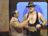 SGT SLAUGHTER COBRA CLUTCH DEMONSTRATION MID-ATLANTIC CHAMPIONSHIP WRESTLING