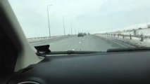 uk motorway snow