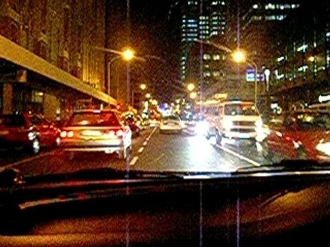 Cape Town - Driving up Long Street