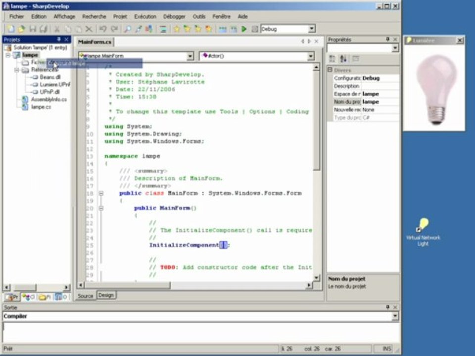 WComp Generate Executable