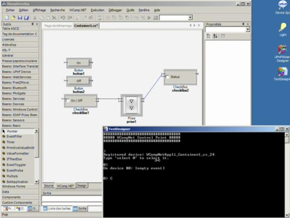 WComp Text Wizard Designer