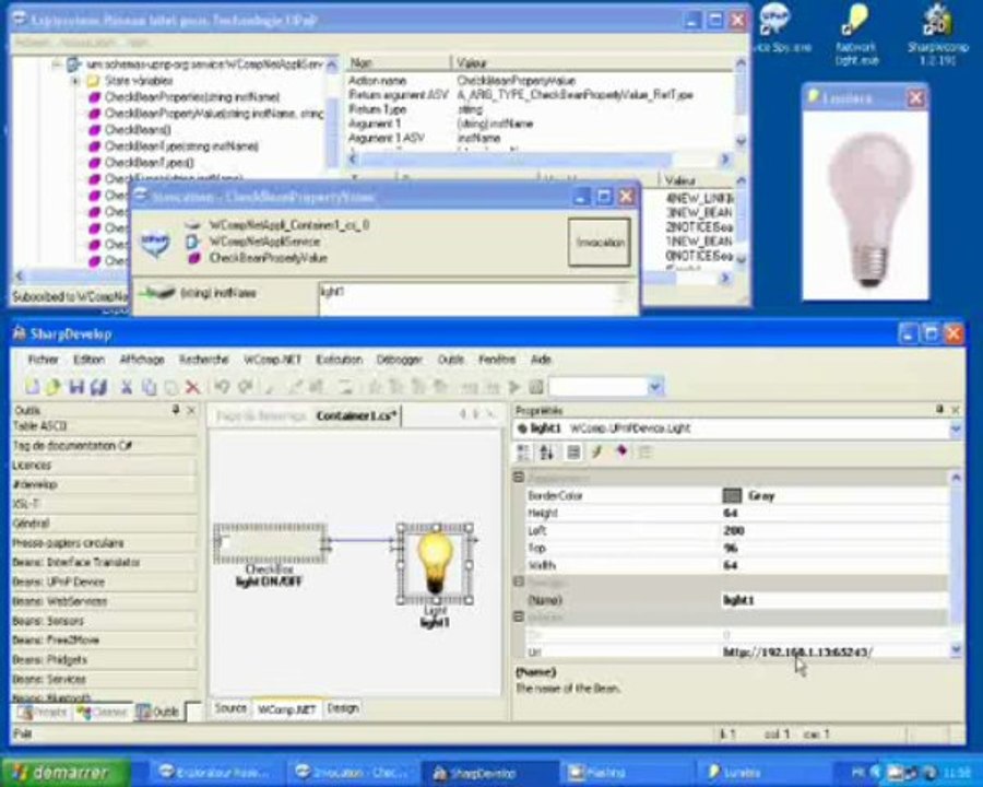 WComp UPnP Interface Tutorial